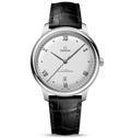 OMG De Ville Prestige Co-Axial Master Chronometer, 40mm with Matte Silver Dial