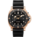 PNRI Submersible QuarantaQuattro Goldtech™ OroCarbo, 44mm