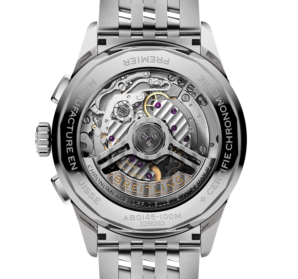 BRT Premier B01 Chronograph 42mm Watch with Copper Dial