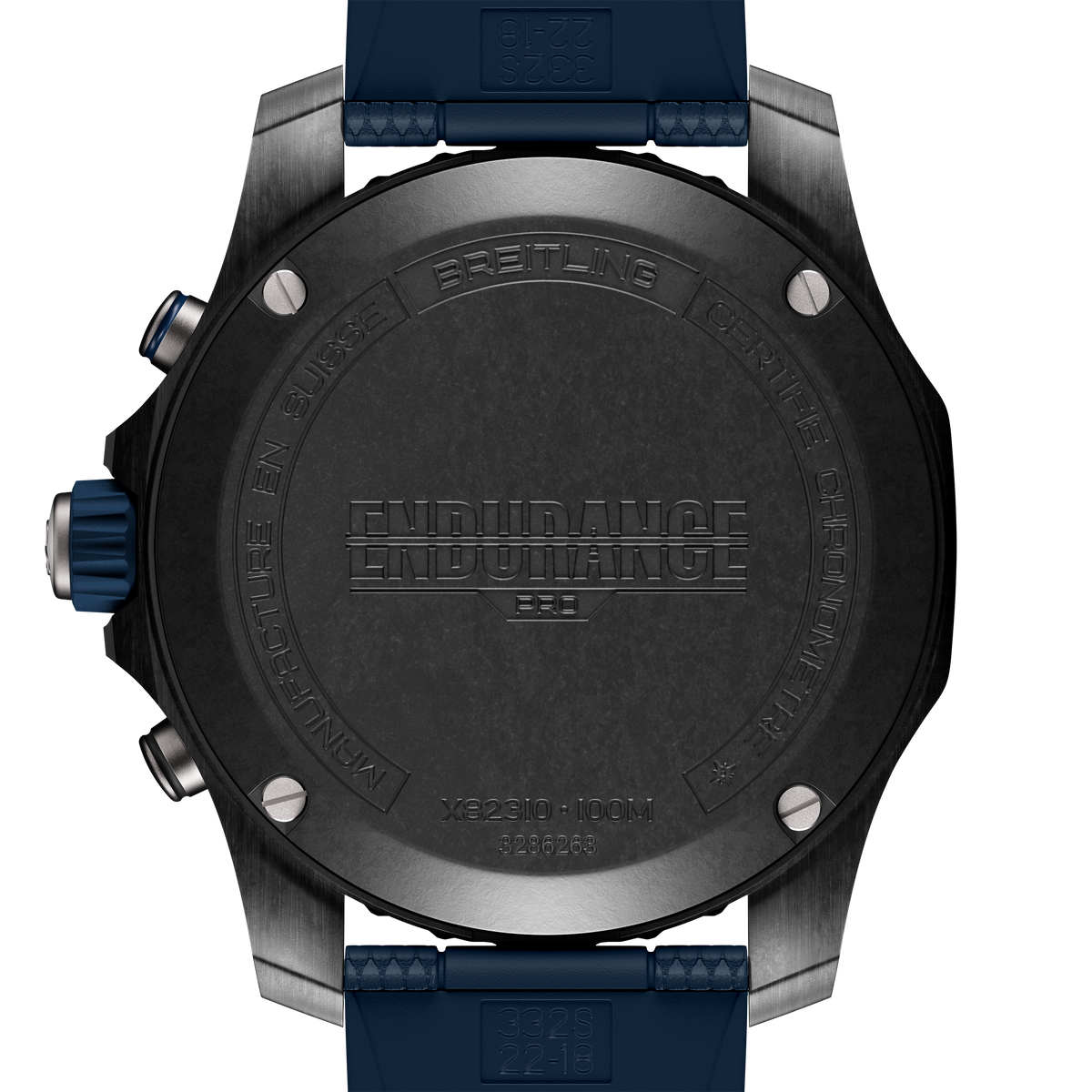 BRT Endurance Pro 44 Watch with Navy Blue Strap