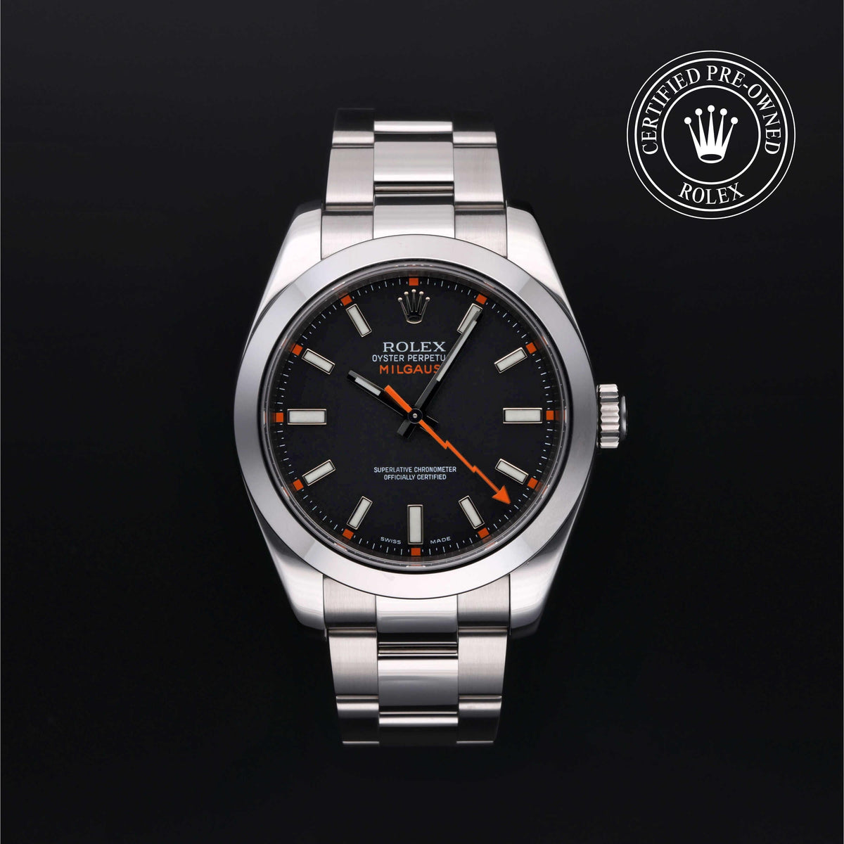 RLX Certified Pre-Owned Milgauss