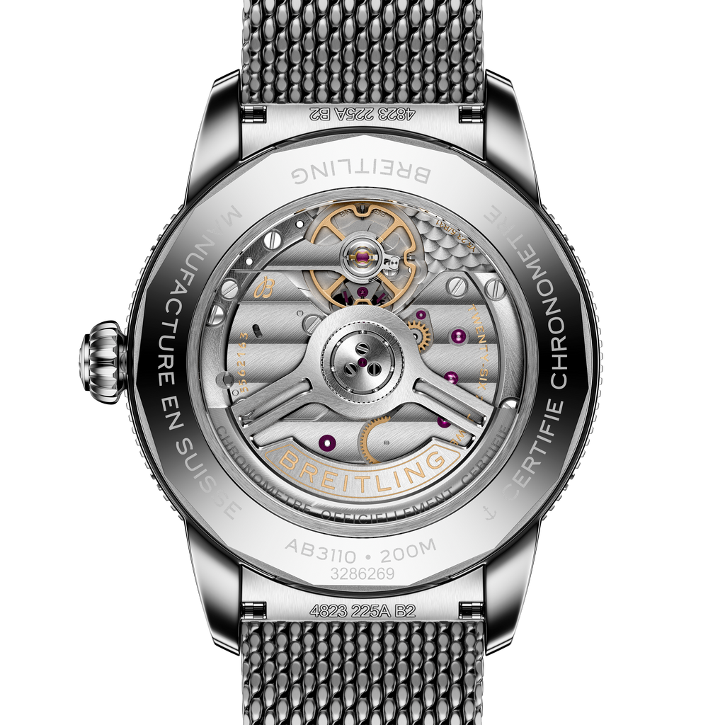 BRT Superocean Heritage B31 Automatic 40 Watch with Black Dial