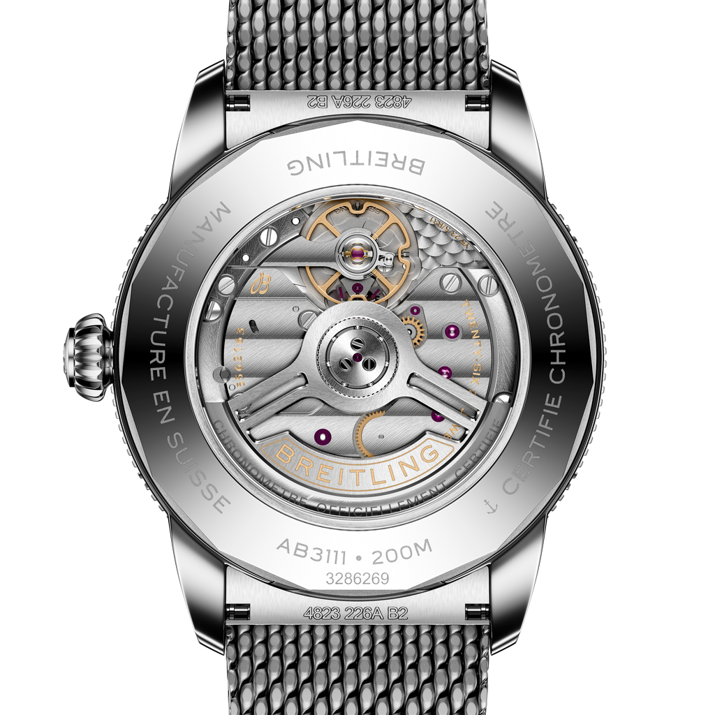 BRT Superocean Heritage B31 Automatic 42 Watch with Black Dial
