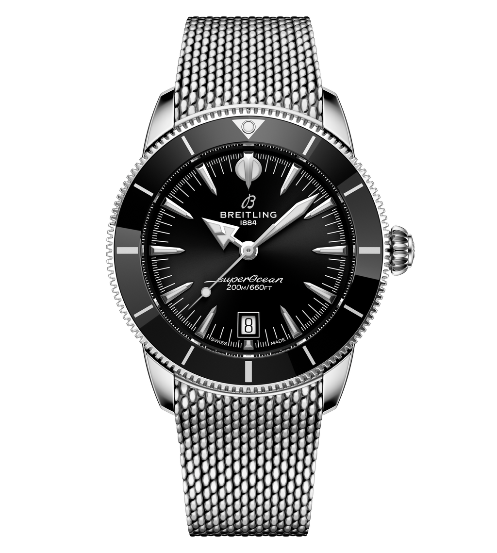 BRT Superocean Heritage B31 Automatic 42 Watch with Black Dial