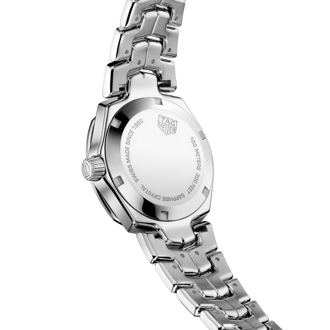 TGHR Link Ladies' Grey Mother-of-Pearl Diamond Dial Watch