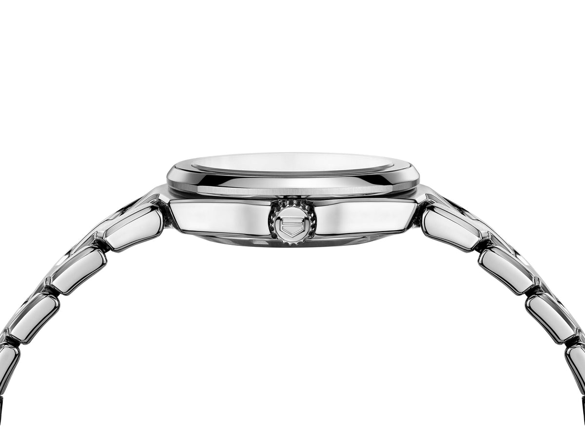 TGHR Link Ladies' Grey Mother-of-Pearl Diamond Dial Watch
