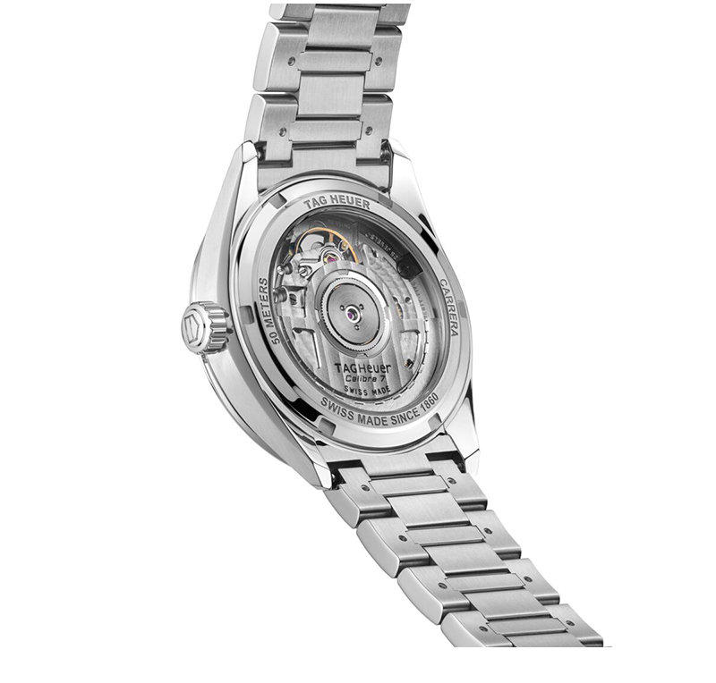 TGHR Carrera Date Watch with Grey Dial
