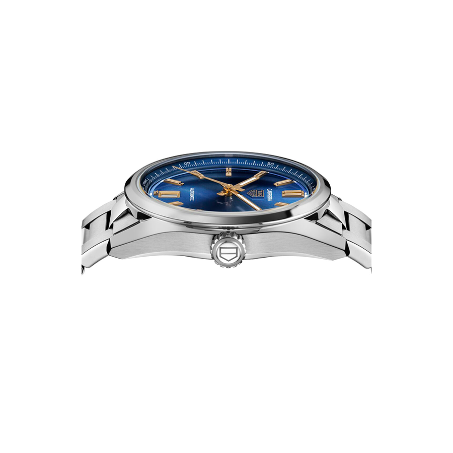 TGHR Carrera Date Watch with Blue Dial