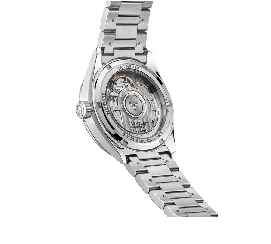 TGHR Carrera Date Watch with Blue Dial