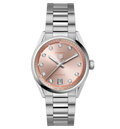 TGHR Carrera Date Watch with Peach Dial