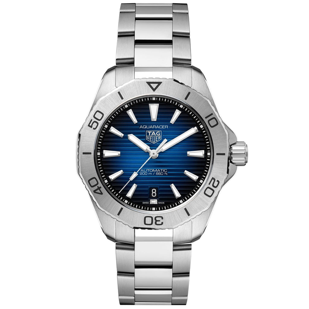 TGHR Aquaracer Professional 200 Date with Blue Dial