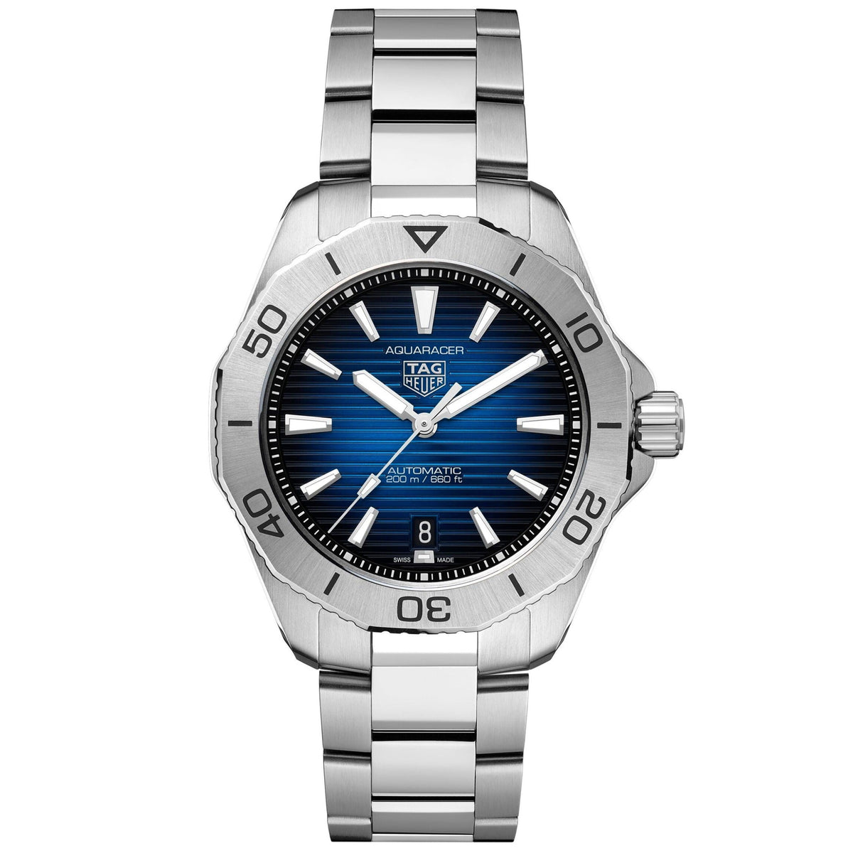 TGHR Aquaracer Professional 200 Date with Blue Dial