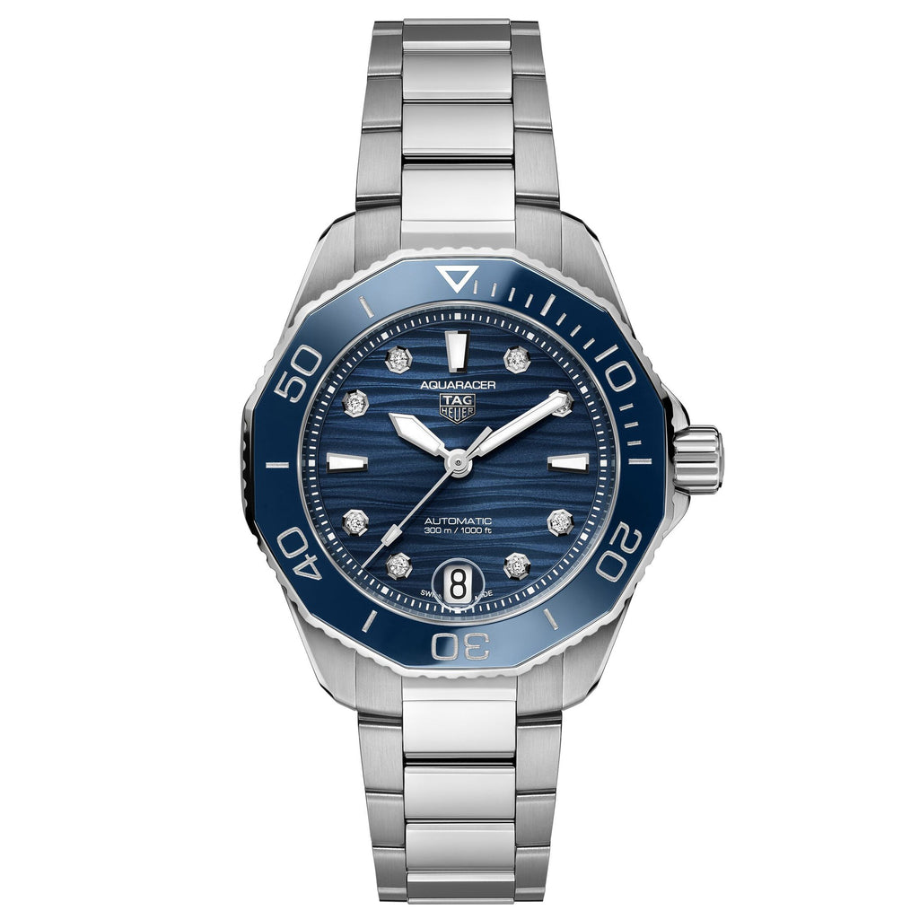 TGHR Ladies' Aquaracer Professional 300, 36mm with Blue Diamond Dial