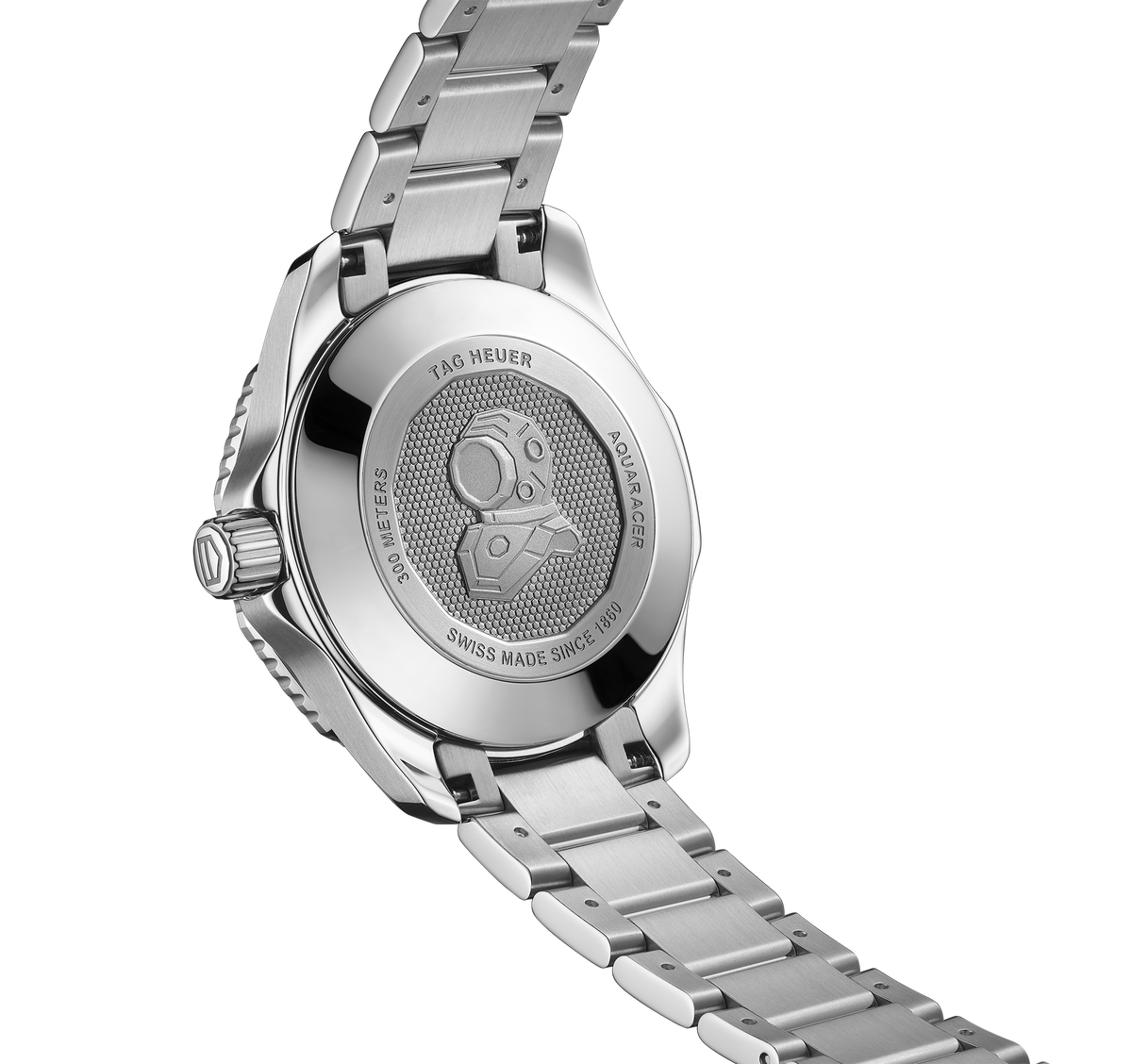 TGHR Aquaracer Professional 300 Watch with a Bold Turquoise Dial