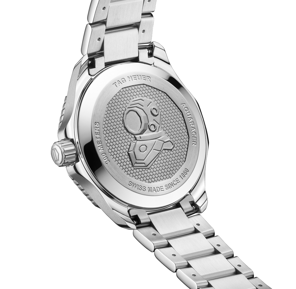TGHR Aquaracer Professional 300 Date Watch with Black Dial