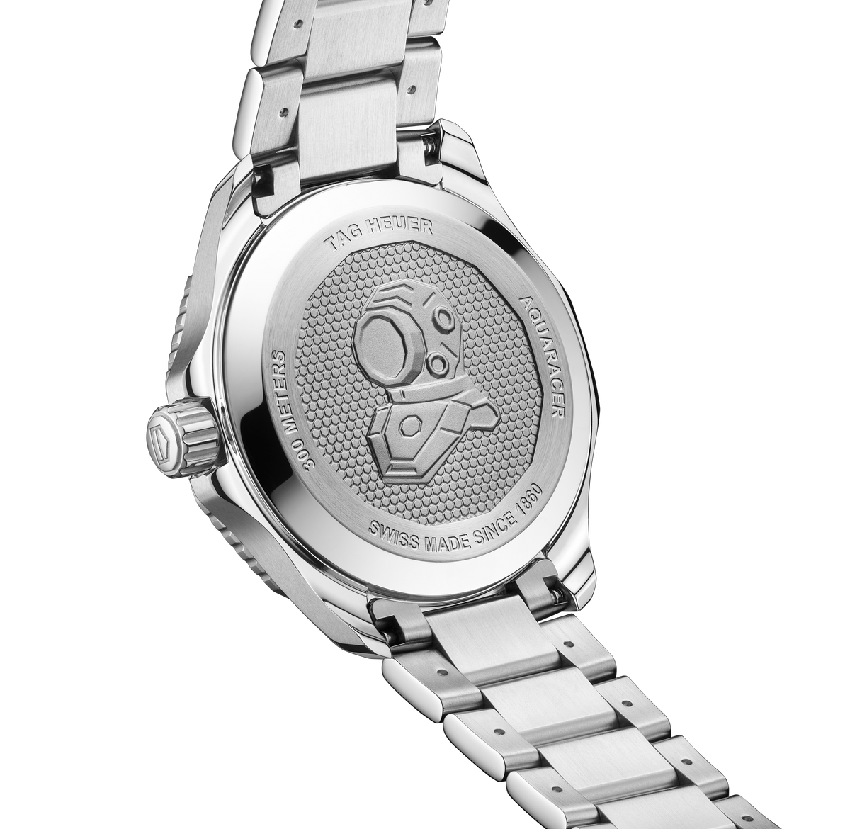 TGHR Aquaracer Professional 300 Date Watch with Black Dial