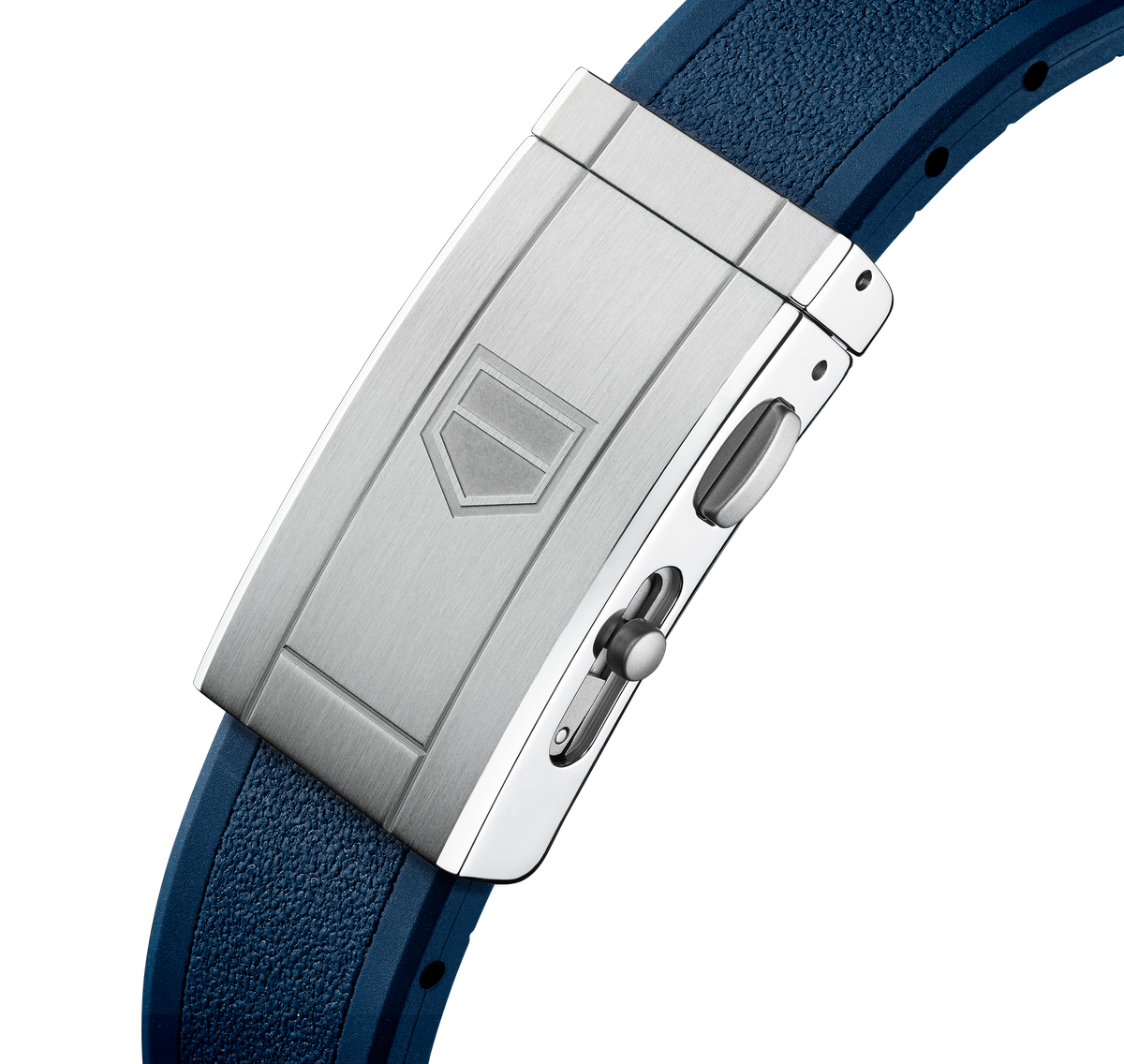 TGHR Aquaracer Professional 300 Date Watch with Blue Rubber Strap