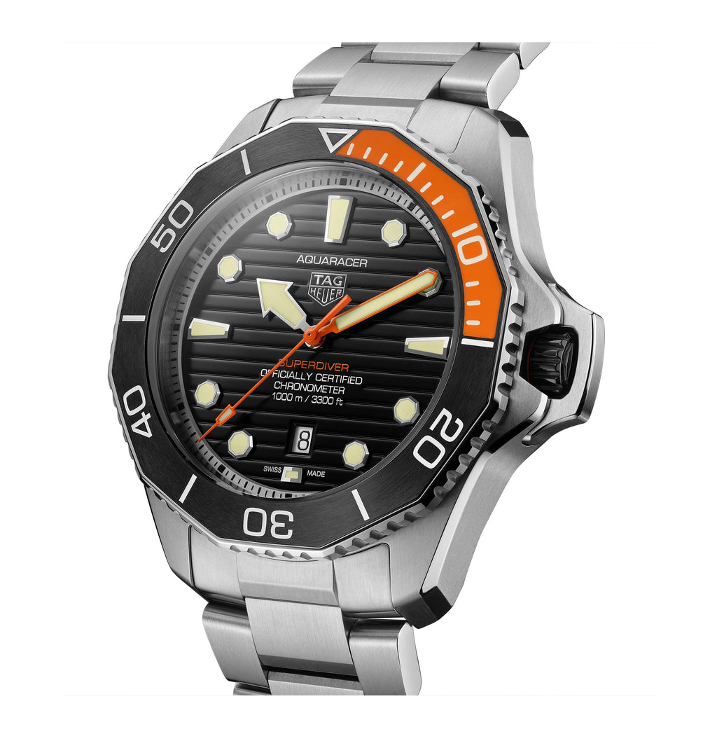 TGHR Aquaracer Professional 1000 Superdiver, 45mm with Black Dial