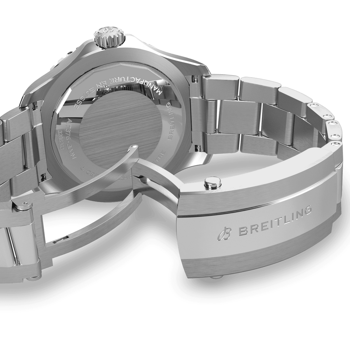 BRT Superocean Turquoise Watch, 44mm