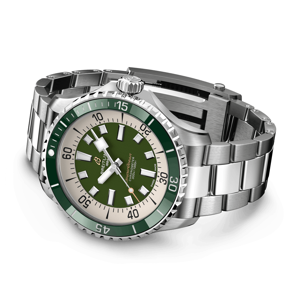 BRT Superocean Green Watch, 44mm