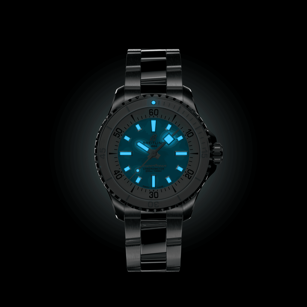 BRT Superocean Turquoise Watch, 36mm