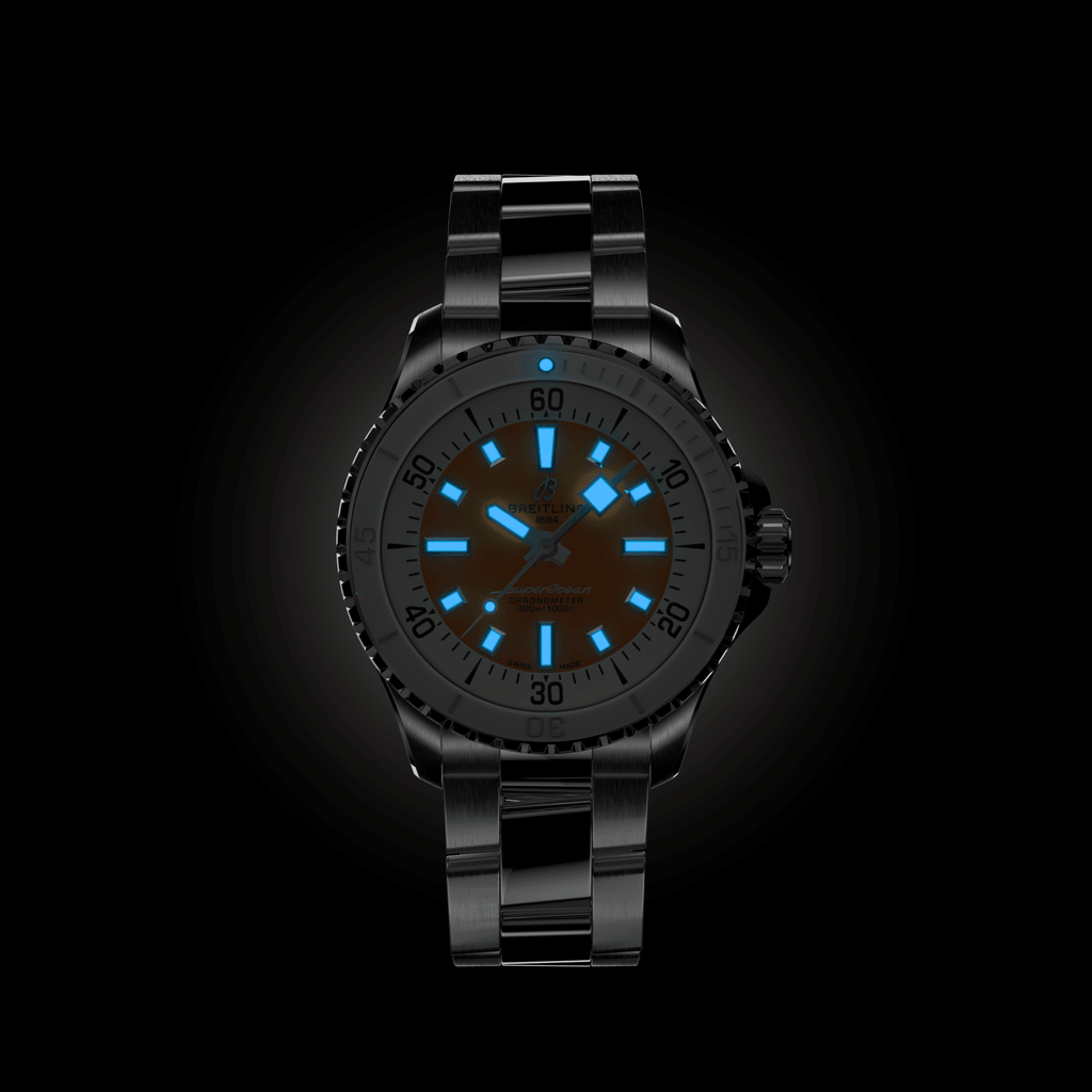 BRT Superocean Orange Watch, 36mm