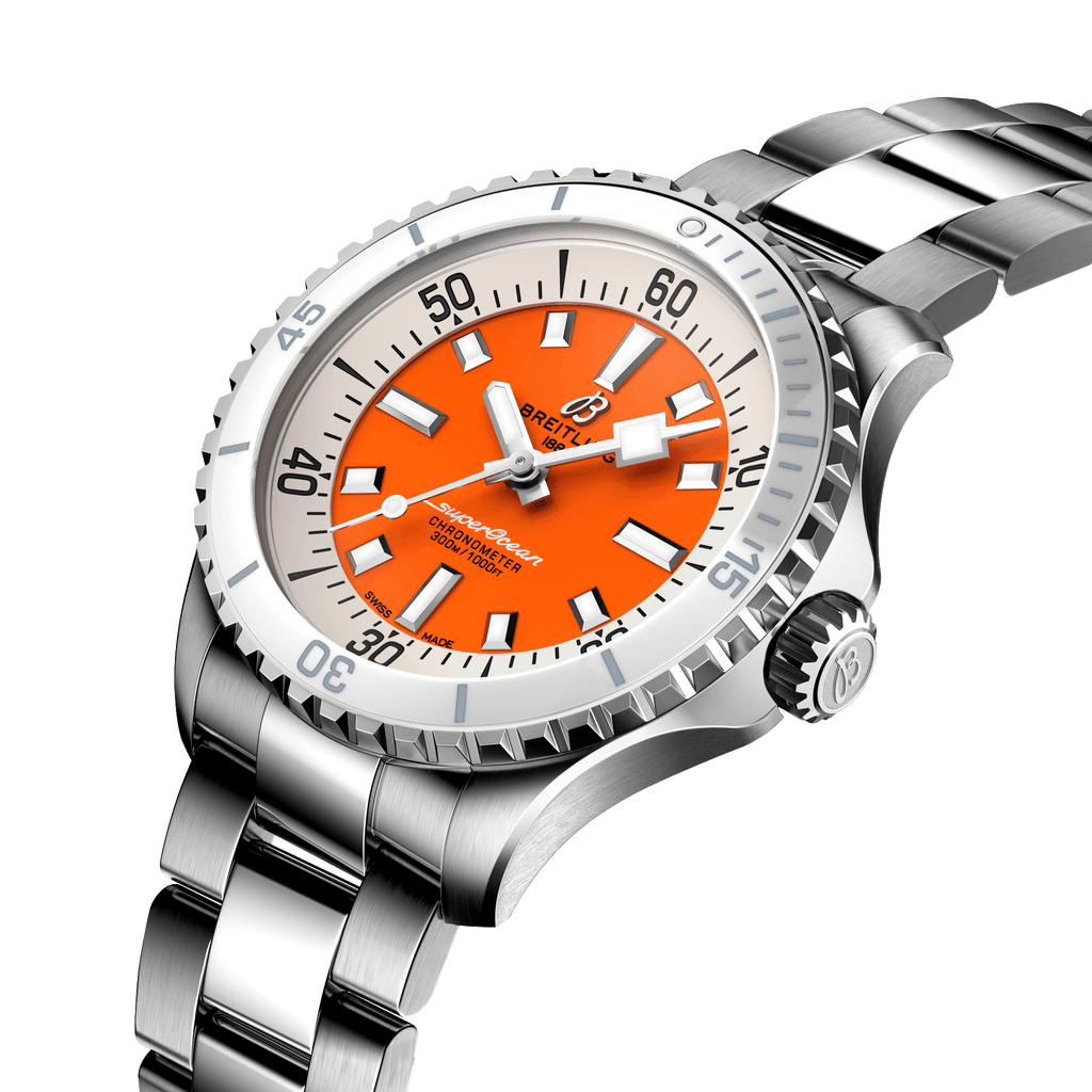 BRT Superocean Orange Watch, 36mm