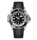 BRT Superocean Black on Rubber, 46mm
