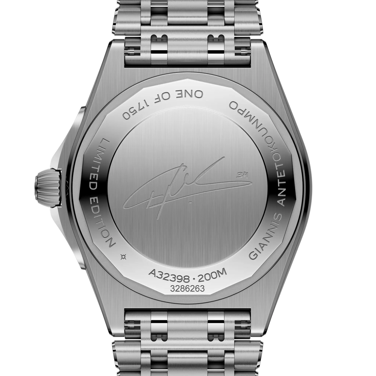 BRT Chronomat Automatic GMT 40 Giannis Antetokounmpo Watch with Stainless Steel Bracelet