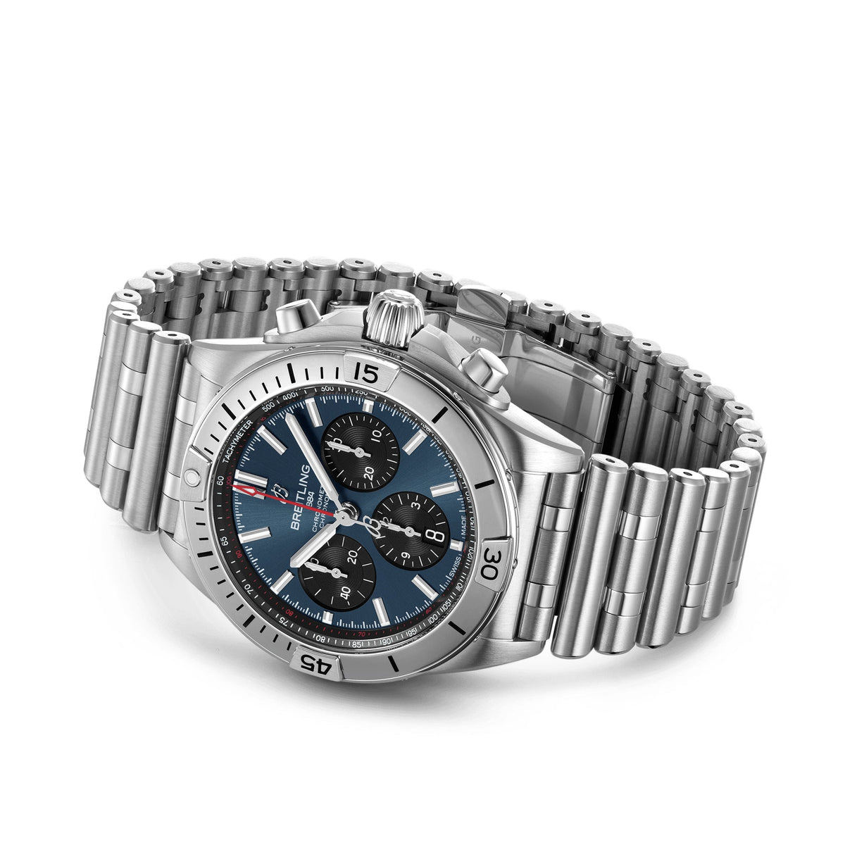 BRT Chronomat B01 42 Steel with Blue Dial