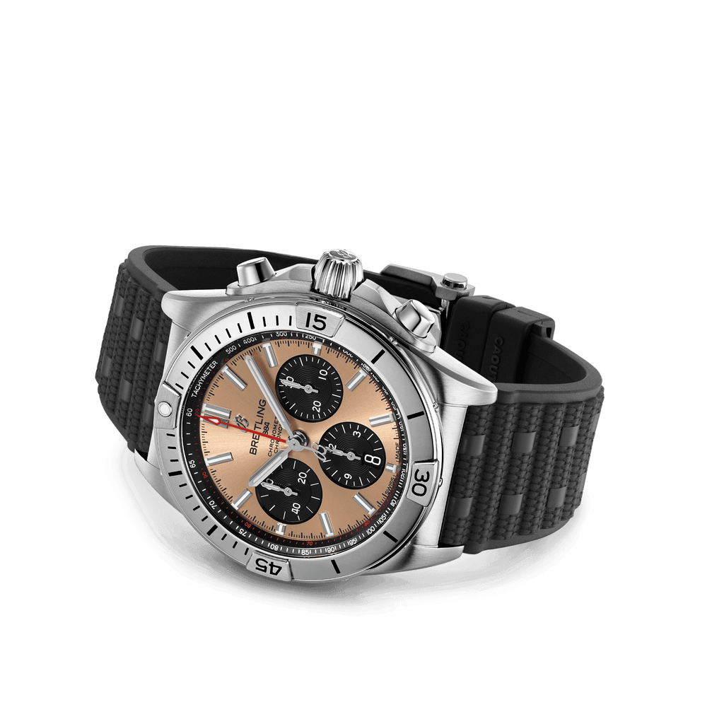BRT Chronomat B01 Chronograph 42 Watch with Copper Dial
