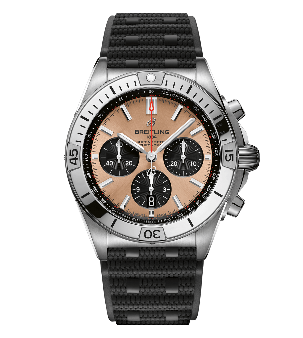 BRT Chronomat B01 Chronograph 42 Watch with Copper Dial