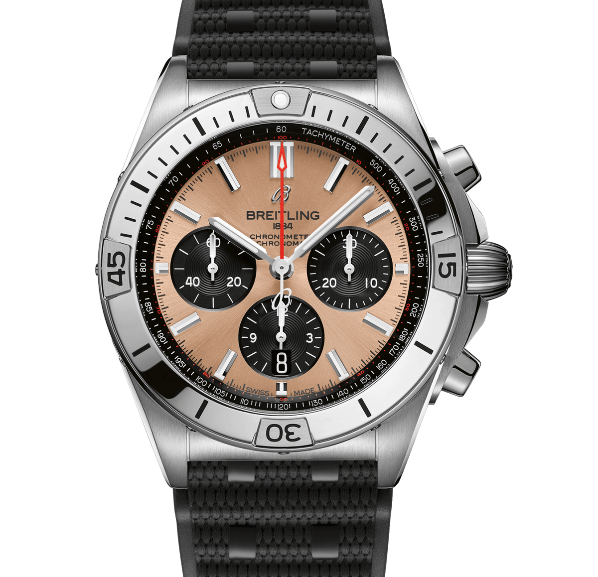 BRT Chronomat B01 Chronograph 42 Watch with Copper Dial