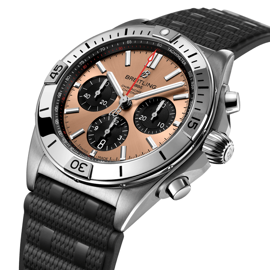 BRT Chronomat B01 Chronograph 42 Watch with Copper Dial