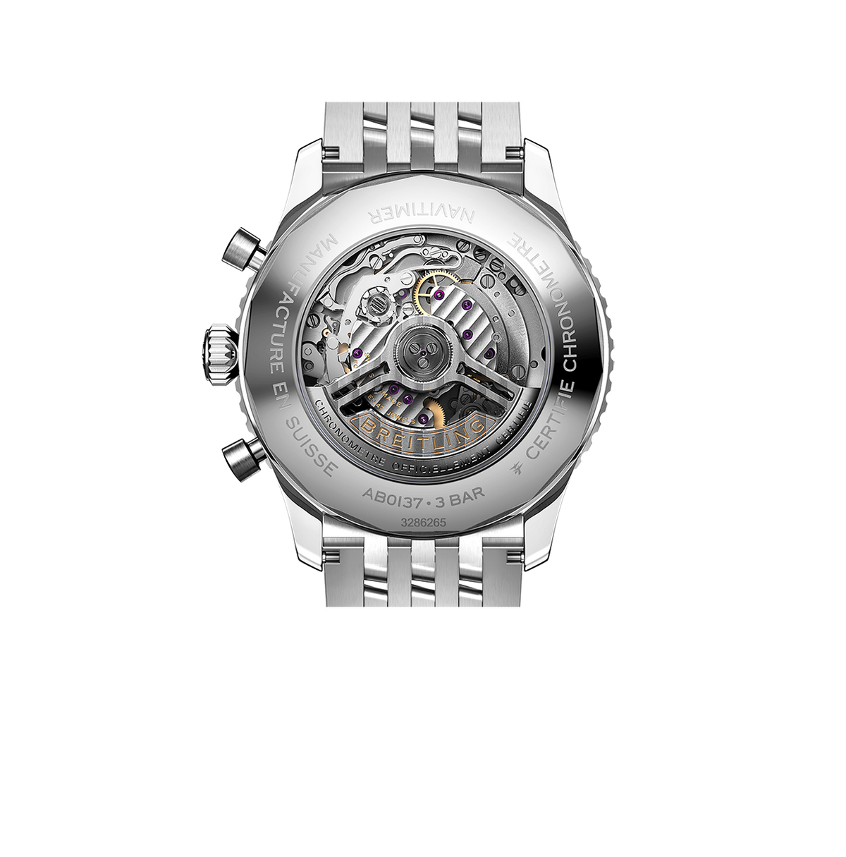 BRT Navitimer B01 Watch with Green Dial, 46mm