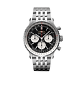 BRT Navitimer B01 Watch with Black Dial, 43mm