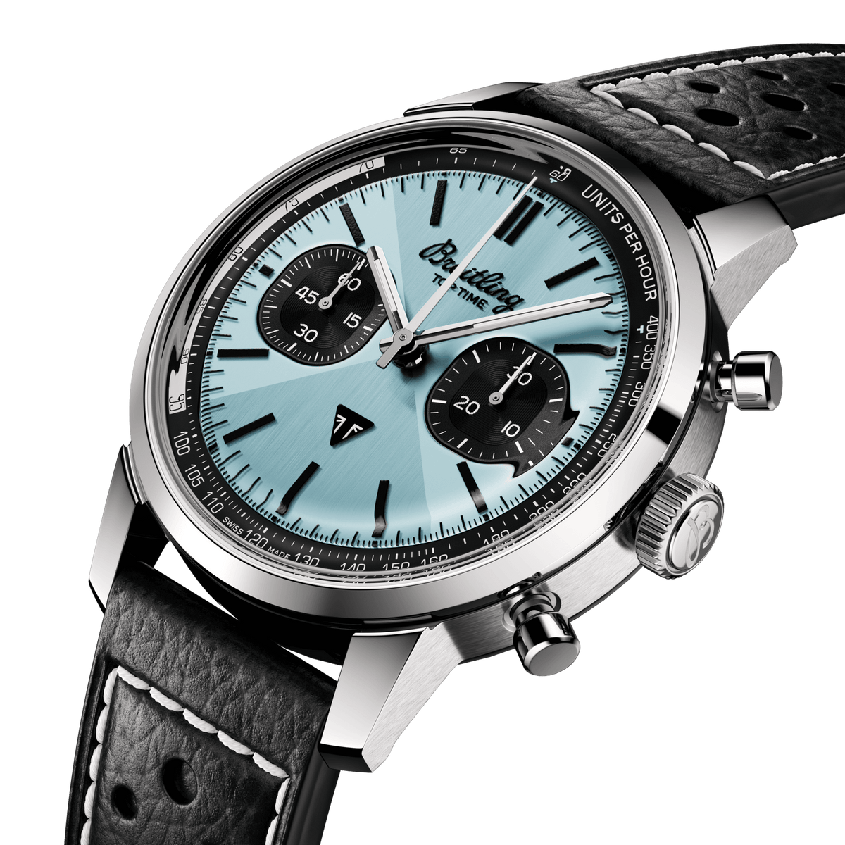 BRT Top Time B01 Triumph Watch with Ice Blue Dial