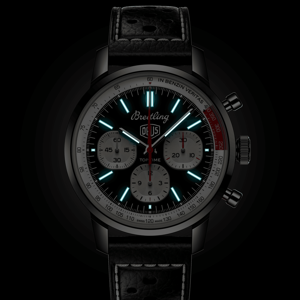 BRT Top Time B01 Deus Watch with Black Dial