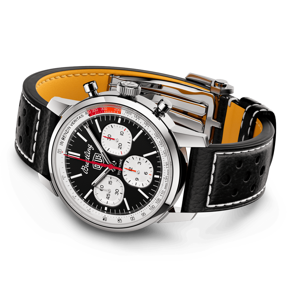 BRT Top Time B01 Deus Watch with Black Dial