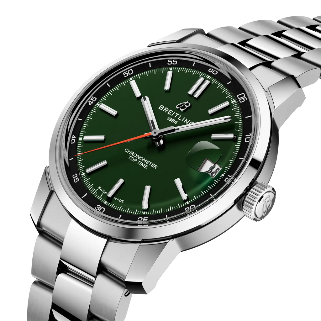 BRT Top Time B31 38mm Watch with Dark Green Dial