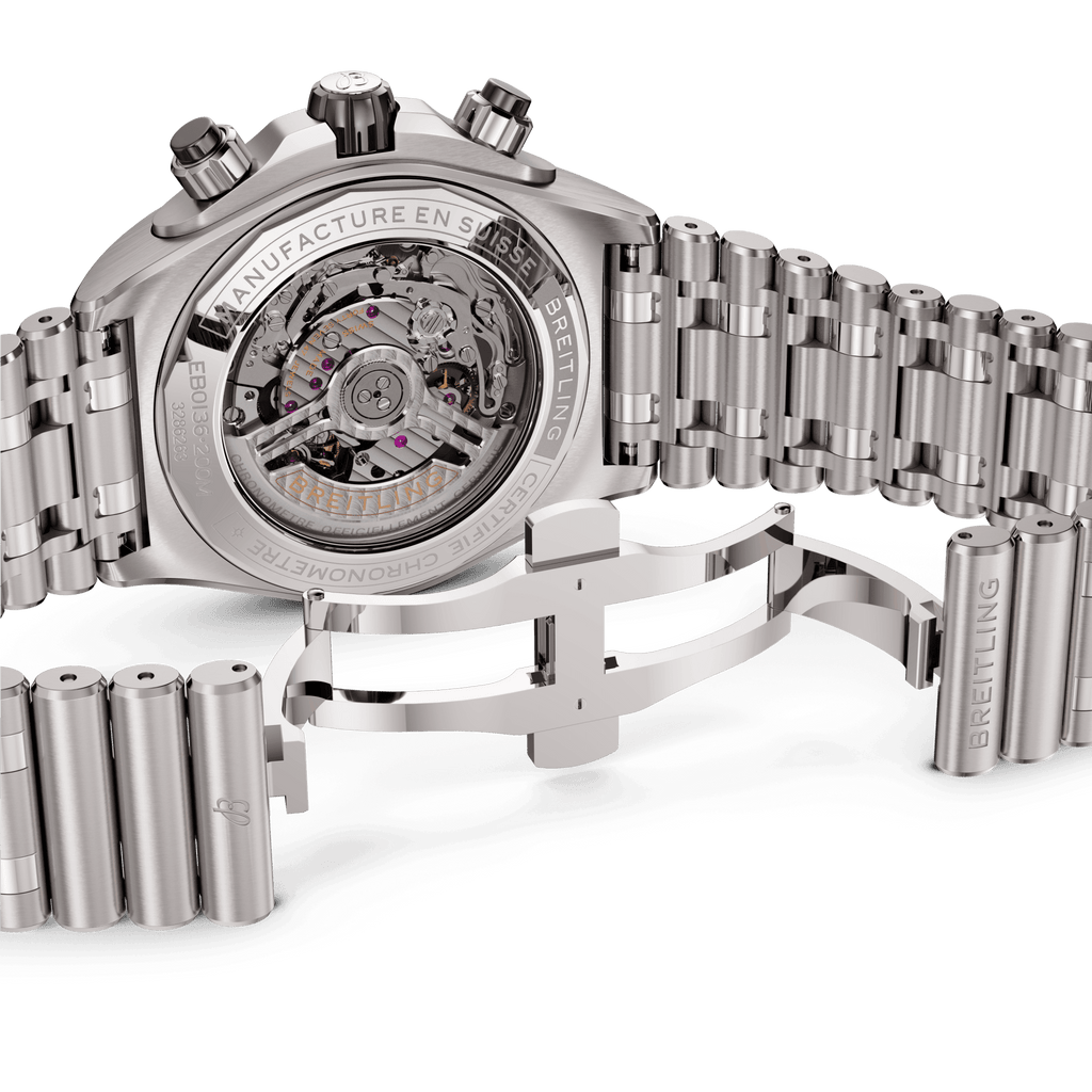 BRT Super Chronomat B01 44 Watch with Titanium Rouleaux Bracelet