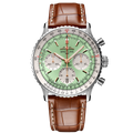 BRT Navitimer B01 41mm Watch with Mint Green Dial
