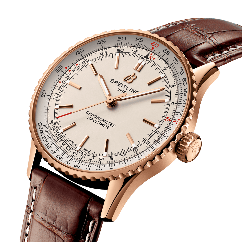 BRT Navitimer Automatic 41 Watch with Ivory Dial