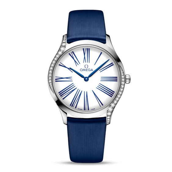 OMG De Ville Trésor Quartz 36mm with Blue Strap