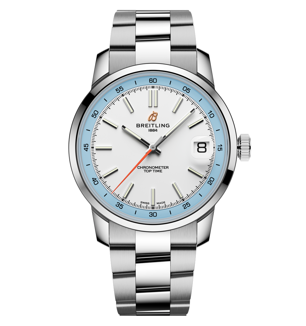 BRT Top Time B31 38mm Watch with Stainless Steel Bracelet