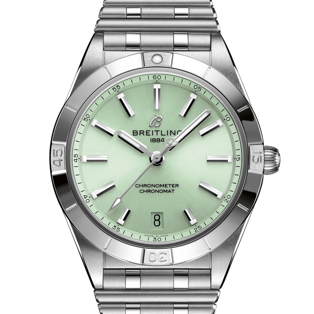 BRT Chronomat Automatic 36 with Green Dial