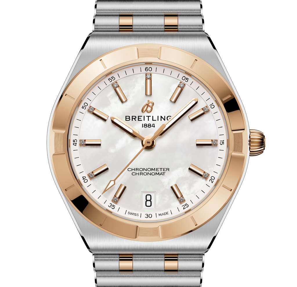 BRT Chronomat Automatic 36 Watch with Mixed Metals Bracelet