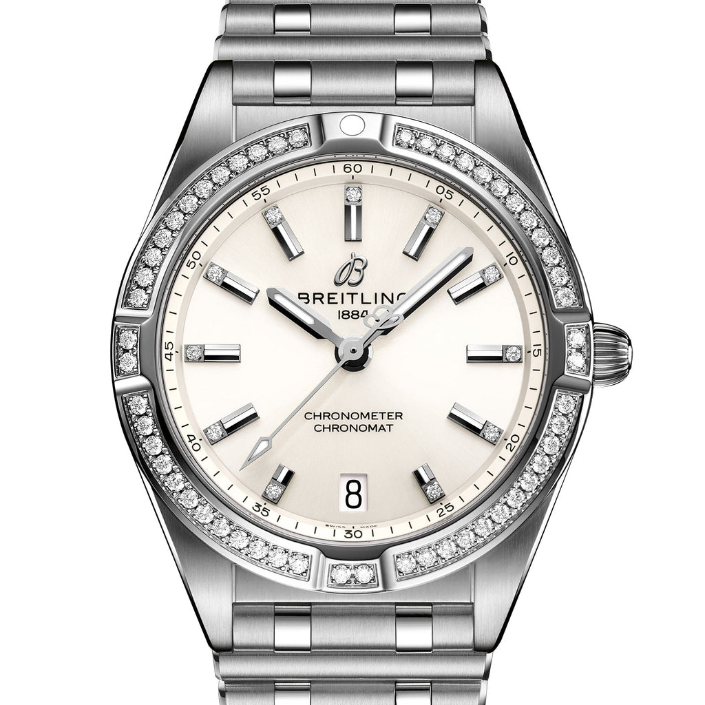 BRT Chronomat 32 with Diamond Bezel