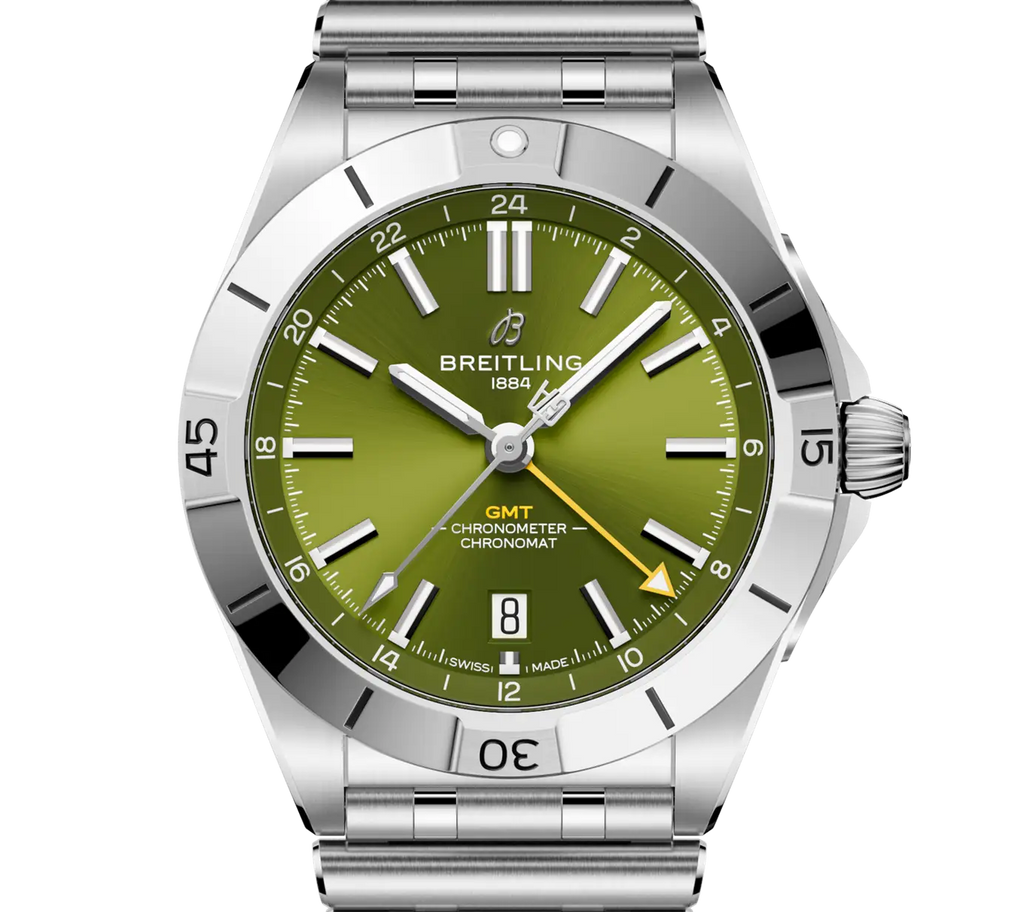 BRT Chronomat Automatic GMT 40 Giannis Antetokounmpo Watch with Stainless Steel Bracelet