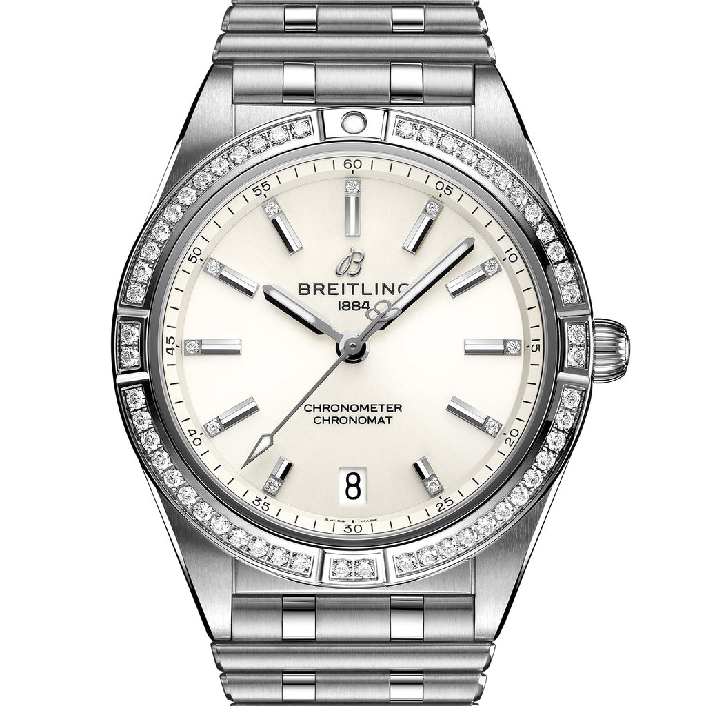 BRT Chronomat Automatic 36 with Diamond Bezel